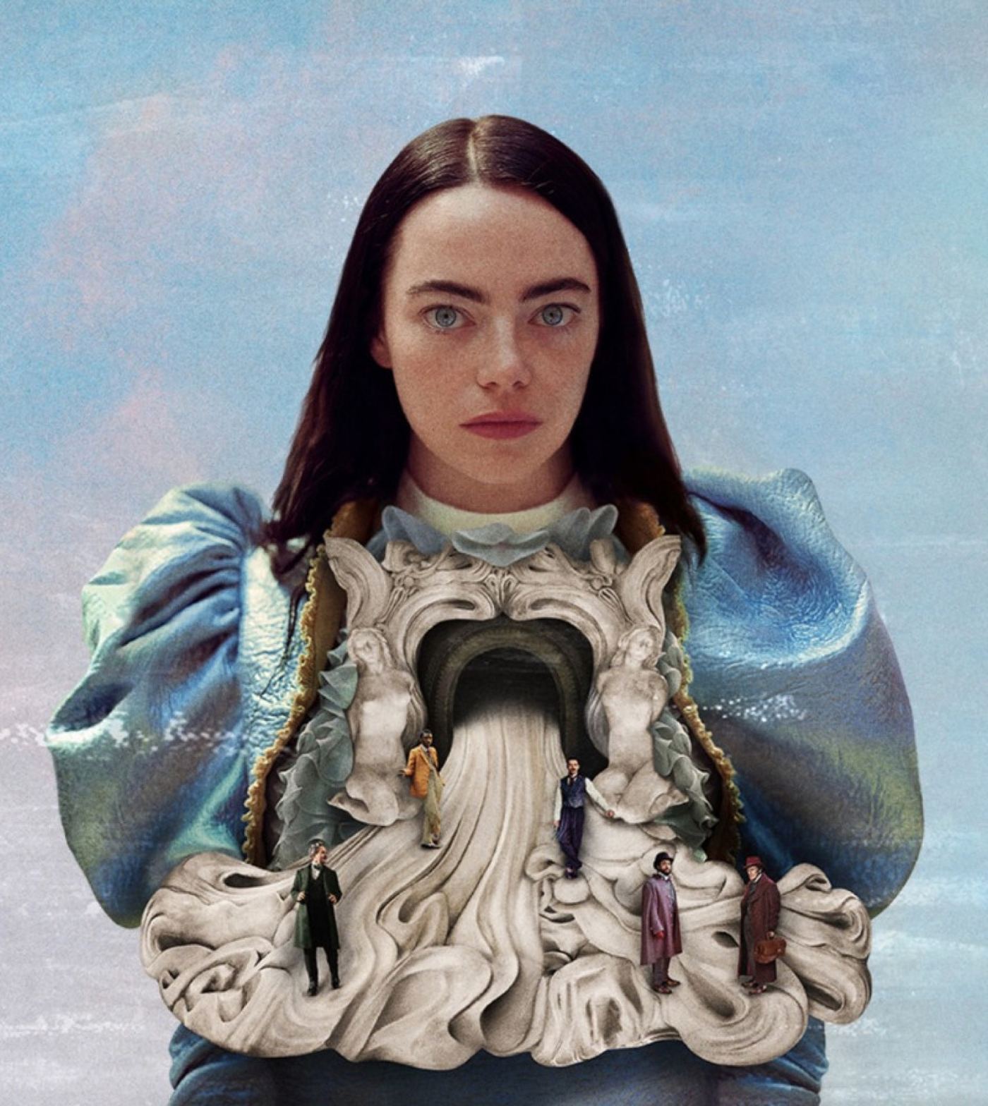 A still from Poor Things, the Yorgos Lanthimos film Anne Booty music supervised